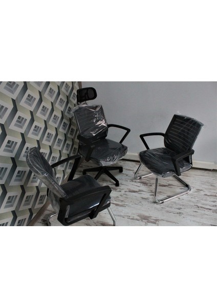 3'lü Ofis Koltuk Takımı