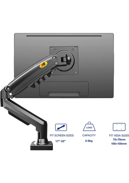 Nb F80 Plus 17-32" Profosyonel&gamer 2023V2 Limited Edition Monitör Askısı fırsatları