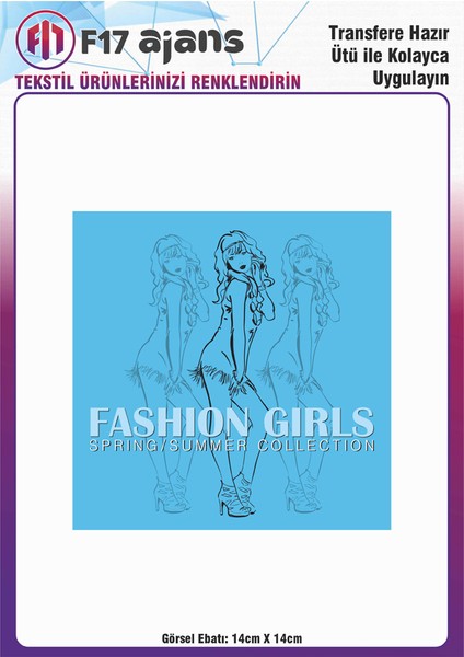 Ütü ile Yapışan Tekstil Dtf Transfer Baskı