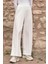 Kadın Beyaz Çimalı Bol Paça Eşofman Altı 1
