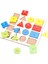Geometrik Şekiller Puzzle 16 Parça 2