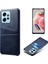 Xiaomi Redmi Note 12 4g Telefon Kılıfı Çift Kart Yuvaları Bırak Koruma Pu Deri+Pc Kapak (Yurt Dışından) 1