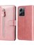 Xiaomi Redmi Not 12 4g Zipper Cep Deri Kılıf Buzağı Doku Stand Cüzdan Telefon Kapağı (Yurt Dışından) 1