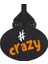 Crazy Siyah Charm Ayakkabı Aksesuarı 1