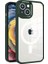 Apple iPhone 14 Plus Kılıf Magsafe Guard Silikon Kılıf (Kablosuz Şarj Destekli) Yeşil 2