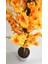 Rüzgar Yapay ÇIÇEKÇILIK160 cm Sarı Metal Saksıda Bahardalı Ağacı 2