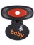 Siyah - Koyu Turuncu Baby Ayakkabı Aksesuarı 1