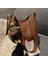 Moda Doku Omuz Çantası Büyük Kapasiteli Retro Bayanlar Messenger Çanta (Yurt Dışından) 4