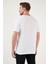 Baskılı Bisiklet Yaka Pamuk Slim Fit T Shirt Erkek T Shirt 646B3810 5