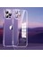 iPhone 12 Pro Kılıf Sararmaz Sert Şeffaf Kamera Lens ve Toz Korumalı Ultra Ince Fit Kalıp 1