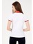 Kadın Beyaz T-Shirt 50271591-VR013 5