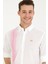Erkek Pembe Desenli Gömlek 50264069-VR041 2