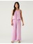 Saf Pamuklu Müslin Wide Leg Pantolon 2