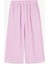 Saf Pamuklu Müslin Wide Leg Pantolon 5
