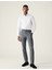 Tailored Fit Dokulu Pantolon 1