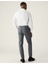 Tailored Fit Dokulu Pantolon 3
