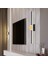 Disk Siyah Gold 26 Watt Modern Tasarım Banyo Koridor Ledli Salon Aplik 1