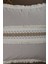 Bej Kalın Dantel Kırlent Kırlent Kılıfı 43 x 43 cm 1