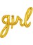 Gold Girl Folyo Balon 1