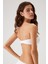2'li Paket Siyah-Beyaz 6803 Verona Soft Push Up Yarı Destekli Straplez Sütyen Set 4