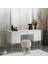 Bianco Metal Ayaklı Sehpalı Puf Altın Bej (Gold Beige) 4