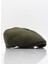 Erkek İngiliz Stili Yün Şapka Haki Kasket 1