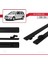 Kia Sedona (Vq) 2006-2014 Arası ile Uyumlu Basıc Model Ara Atkı Tavan Barı Siyah 3