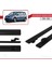 Volkswagen Touran Cross 2010-2015 Arası ile Uyumlu Basıc Model Ara Atkı Tavan Barı Siyah 3