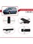 Volkswagen Touran Cross 2010-2015 Arası ile Uyumlu Basıc Model Ara Atkı Tavan Barı Siyah 4