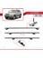 Kia Sportage 2004-2009 Arası ile Uyumlu Basıc Model Ara Atkı Tavan Barı Gri 5