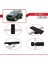 Jeep Liberty 2002-2007 Arası ile Uyumlu Basıc Model Ara Atkı Tavan Barı Siyah 4