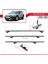 Volvo XC70 (Au) 2000-2008 Arası ile Uyumlu Basıc Model Ara Atkı Tavan Barı Gri 5