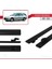 Peugeot 306 Estate 1997-2001 Arası ile Uyumlu Basıc Model Ara Atkı Tavan Barı Siyah 3
