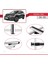 Nissan X-Trail 2014-2021 Arası ile Uyumlu Basıc Model Ara Atkı Tavan Barı Gri 4