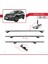 Nissan X-Trail 2014-2021 Arası ile Uyumlu Basıc Model Ara Atkı Tavan Barı Gri 5