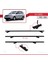 Kia Carens 2002-2006 Arası ile Uyumlu Basıc Model Ara Atkı Tavan Barı Siyah 5