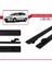 Hyundai Elantra Touring (Fd) 2007-2011 Arası ile Uyumlu Basıc Model Ara Atkı Tavan Barı Siyah 3