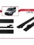 Fiat Scudo 2006-2016 Arası ile Uyumlu Basıc Model Ara Atkı Tavan Barı Siyah 3