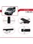 Fiat Scudo 2006-2016 Arası ile Uyumlu Basıc Model Ara Atkı Tavan Barı Siyah 4
