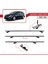 Chevrolet Cruze 2009-2016 Arası ile Uyumlu Basıc Model Ara Atkı Tavan Barı Gri 5