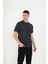 Baba Yakalı Cepli Desenli Model Klasik Kesim T-Shirt 3