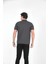 Baba Yakalı Cepli Desenli Model Klasik Kesim T-Shirt 3