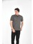 Baba Yakalı Cepli Desenli Model Klasik Kesim T-Shirt 3