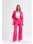 Süs Dikişli Hürrem Kumaş Bol Paça Pantolon | PNT34239 Pembe 1