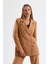 Içi Astarlı Hürrem Kumaş Oversize Blazer Ceket | CKT34236 Camel 1