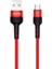 Usams U26 1metre 2.0A USB To Mikro USB Örgü Kaplama Şarj ve Data Kablosu 1