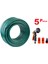 Garden NS10 Örgülü Bahçe Su Hortumu 10 mt 5 Parça Set 1