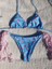 Karpuz Desenli Brazilian Üçgen Bikini 3