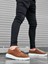 BA0003 Bağcıklı Süet Klasik Taba Beyaz Yüksek Taban Casual Erkek Ayakkabı 2