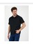 Lacivert %100 Pamuk Slim Fit Polo Yaka T-Shirt 1